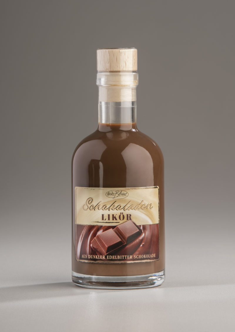 Schokoladen Likör 15% Dunkle Schokolade 0,2l - Heiko Blume Shop